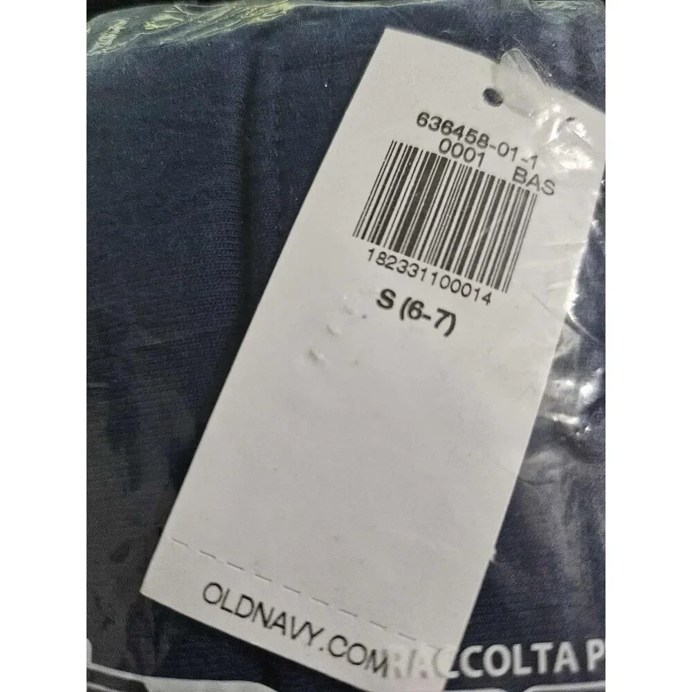Old Navy Girls Navy Blue Leggings Size 6-7 Small NWT School Uniform